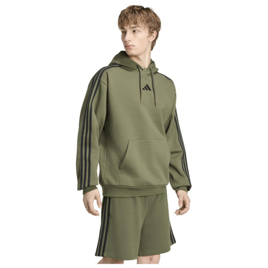 Adidas Ανδρικό φούτερ Essentials 3-Stripes Fleece Hoodie